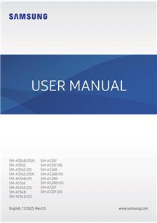 Samsung Galaxy A52 manual. Camera Instructions.